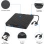 External DVD Drive Reader - Black