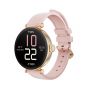 Kieslect Pura Smart Watch with 2 Straps - Gold Case and Pink Strap