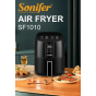 Sonifer Digital Air Fryer, 4.2L, 1400W, Black - SF-1010