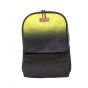 Gharibo Bags School Backpack With Lunch Bag and Pencil Case for Kids, Gradient color Pattern - Yellow and Black