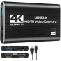 HDMI Video Capture Card, 1080P - Black