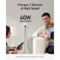 Anker Nano Pro Wall Charger, 40W, 2 USB-C, Black - 521
