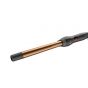 Rush Brush 5 IN 1 Spin Curler Hair Curler, 230 C Degree - Black and Bronze