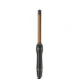 Rush Brush 5 IN 1 Spin Curler Hair Curler, 230 C Degree - Black and Bronze