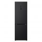 LG No-Frost Bottom Freezer Refrigerator, 344 Liters, Inverter, Black - GWB489FS6W