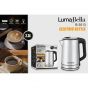 Luma Bella Electric Kettle, 2.3 Liters, 1500 Watt, Silver - B-3013