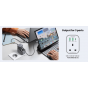 Ugreen 4-in-1 Adapter, Black - CD314