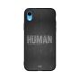 جراب ظهر بطبعة عبارة Human لابل ايفون XR