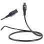 كابل USB الى مايكرو USB لافينتو، 1 متر، فضي غامق- MP035