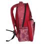 Gharibo Bags School Backpack With Pencil Case for Girls, Motifs Pattern - Red