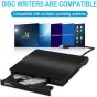 مشغل CD DVD خارجي ميكوز، USB 3.0 - اسود