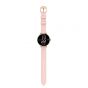 Kieslect Pura Smart Watch with 2 Straps - Gold Case and Pink Strap