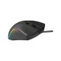 Meetion Wired Gaming Mouse, 12000 DPI, RGB, Black - GM19-2023