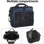 Carrying Case for PS4 Console/Controller/Accessories, Travel Shoulder Messenger Handbag Gaming Storage Bag with Adjustable Strap Compatible with Playstation 4/PS4 Slim, Black