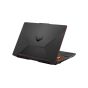 Asus TUF F15 FX507ZC-HN003W Gaming Laptop, Intel Core I7-12700H, 15.6 Inch FHD, 144Hz, 512GB SSD, 16GB RAM, Nvidia GeForce RTX 3050 4GB, Windows 11 - Mecha Grey