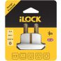 iLOCK Travel Plug Adapter - White
