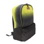 Gharibo Bags School Backpack With Lunch Bag and Pencil Case for Kids, Gradient color Pattern - Yellow and Black