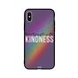جراب ظهر بطبعة عبارة Treat With Kindness لابل ايفون XR