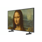 شاشة تلفزيون QLED سمارت سامسونج 65 بوصة، دقة 4k UHD، بريسيفر داخلي -  65LS03BA مع إطار شاشة تلفزيون 65 بوصة - احمر خشبي