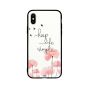 Keep Life Simple Printed Back Cover for Apple iPhone X