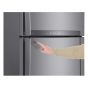 LG No Frost Refrigerator with Inverter Motor, 445 Liters, Silver - GC-A602HLHU