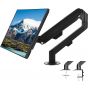 Single Arm Holder for 17 to 30 Inch Monitors - Black