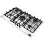 Fresh Gas Built-in Hob, 90cm, 5 Burner, Silver- 17511