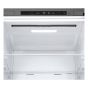 LG No-Frost Bottom Freezer Refrigerator, 344 Liters, Inverter, Silver - GWB489FMGW