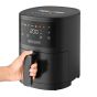 Black + Decker Digital Air Fryer, 3.5 Liters, 1500W, Black - AF3500-B5