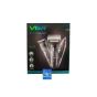 VGR 3 In 1 Rechargeable Hair Trimmer, Dry Only, Black - V-210 with Gift Bag
