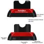 Tccmebius Hard Drive Docking Station, Black and Red - TCC-S868-UK