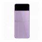 Armor Full Protection Back Shiny Screen with Colors Effect for Samsung Galaxy Z Flip 3 - Transparent