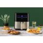 Swiss Pro Plus Digital Air Fryer, 5 Liters, 1450 Watt, Silver and Black - SP-AF1450.5