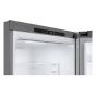 LG No-Frost Bottom Freezer Refrigerator, 344 Liters, Inverter, Silver - GWB489FMGW