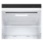 LG No-Frost Bottom Freezer Refrigerator, 344 Liters, Inverter, Black - GWB489FS6W