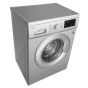 LG  Front Load Automatic Washing Machine, 7 KG, Inveter Motor, Silver- FH2J3QDNG5