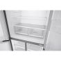 LG No Frost Refrigerator, 530 Litre, with Inverter Motor , Silver - GC-B22FTLFL