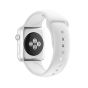 Silicone Smart Watch Strap for Apple Watch, 42-44 mm - White