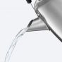 Russell Hobbs Stylevia Electric Kettle, 1.5 Liter, 2200 Watt, Silver and Black - 28130