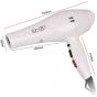 Enzo Hair Dryer, 7500W, 2 Speeds, White - EN-6117