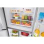 LG No Frost Refrigerator, 530 Litre, with Inverter Motor , Silver - GC-B22FTLFL
