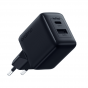 Oraimo Cannon 18D Charging Kit, 18 Watt, USB-C and USB-A Ports, Black - OCW-5183E-C53