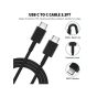 Samsung Wall Charger with USB Type C Cable, 45W, Black - EP-TA845XBEGCN