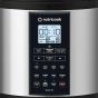 Nutricook  Electric Pressure Cooker, 8 Liters, 1500 Watt, Silver and Black- NC-SP330