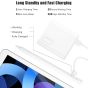 Hongloon Rechargeable Stylus Pen with Palm Rejection - White
