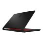 لاب توب ام اس اي كاتانا GF66 12UG، انتل كور  I7-12700H، شاشة 15.6 بوصة FHD IPS، معدل تحديث 144 هرتز، سعة 1 تيرا SSD، رام 16 جيجا، كارت شاشة انفيديا جي فورس  RTX 3070 سعة 8 جيجا، ويندوز 11 - اسود