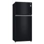 LG No Frost Refrigerator with Inverter Motor, 506 Liters, Black - GN-C722HGGL