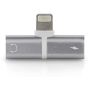 Phone X / 8 / 8 Plus / 7 / 7 Plus Adapter & Splitter, Double Lightning Headphone Audio & Charge Cable, Support Music Control, Charger and Phone Communication