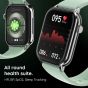 Pebble Orion Max Smart Watch, 1.81 Inch, Grey Case and Mint Green Strap