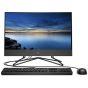 HP 200 G4 22 All in One Computer, Intel Core i3 10110U, 21.5 Inch FHD, 1TB HDD, 4GB RAM, Intel UHD Graphics, DOS, with Wired Keyboard and Mouse, Gray - 9UG59EA
